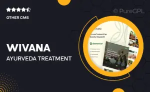 Wivana – Ayurveda Treatment & Spa Elementor Template Kit