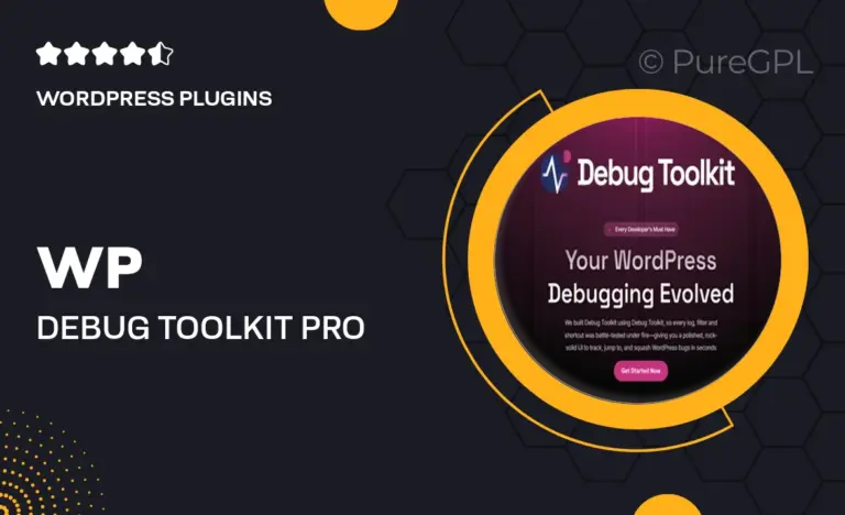 wp debug toolkit pro