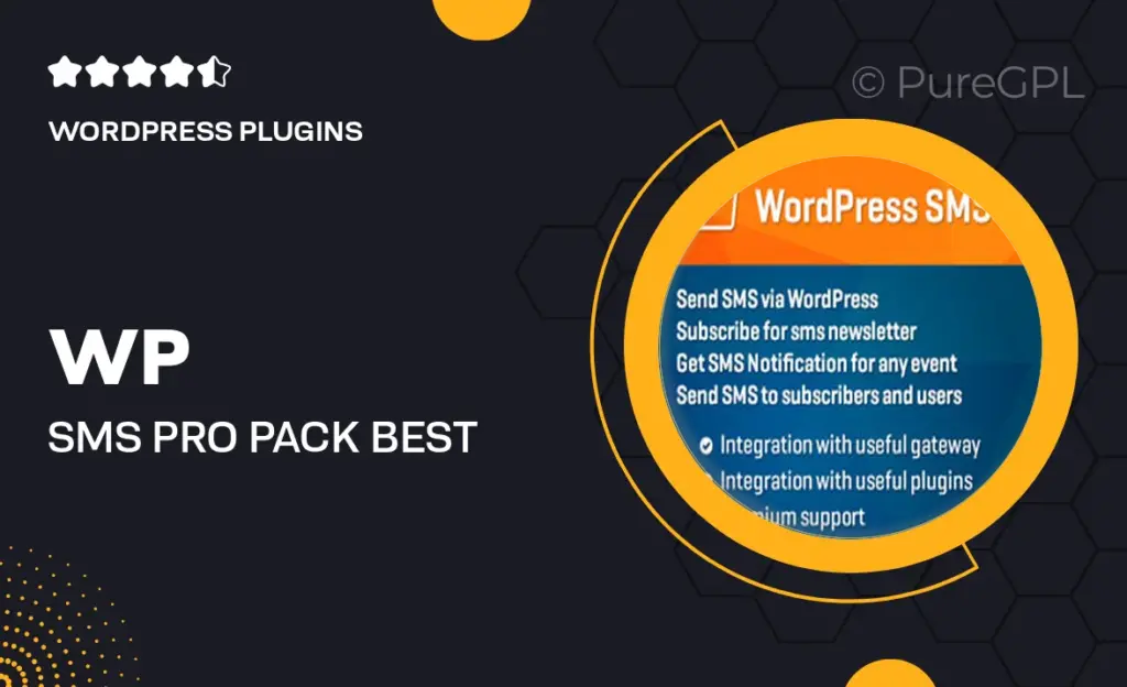 WP SMS Pro Pack – Best WordPress SMS Messaging & Notification Plugin 32 WP SMS Pro Pack – Best WordPress SMS Messaging & Notification Plugin