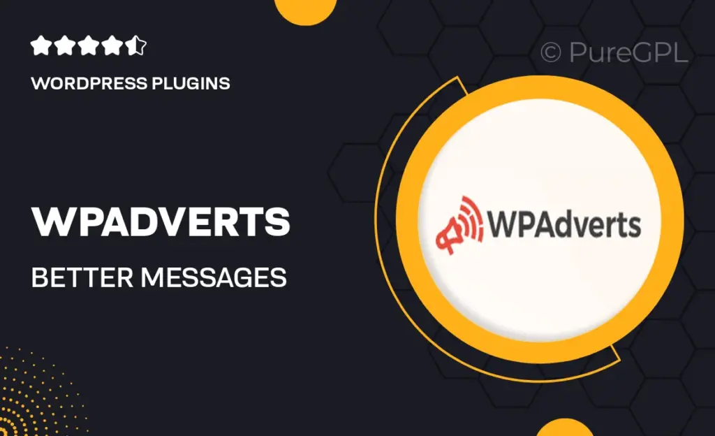 Wpadverts | Better Messages 27 Wpadverts | Better Messages