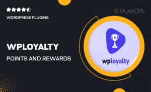 WPLoyalty – Points and Rewards for WooCommerce + Addons