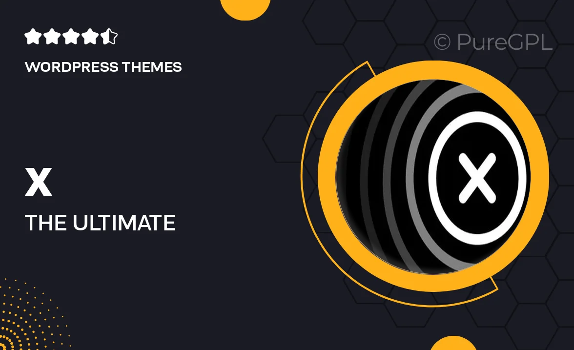 X | The Ultimate WordPress Theme