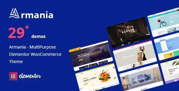 Armania – Fashion, Furniture, Organic, Food Multipurpose Elementor WooCommerce Theme