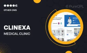 Clinexa – Medical Clinic & Hospital Elementor Template Kit