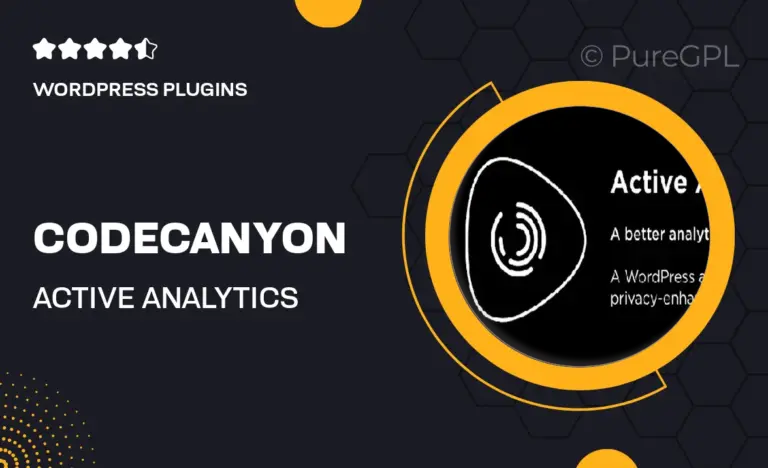 codecanyon active analytics