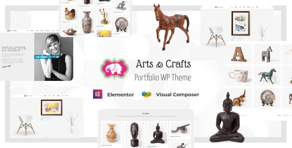Crafts & Arts – Handmade Artist WordPress Theme