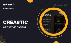 Creastic – Creative Digital Agency Elementor Template Kit