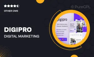 Digipro – Digital Marketing Agency Elementor Template Kit