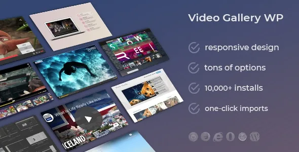 dzs video gallery wordpress plugin w youtube vimeo facebook pages 1