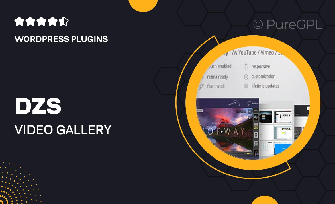 DZS Video Gallery WordPress Plugin /w YouTube, Vimeo, Facebook pages