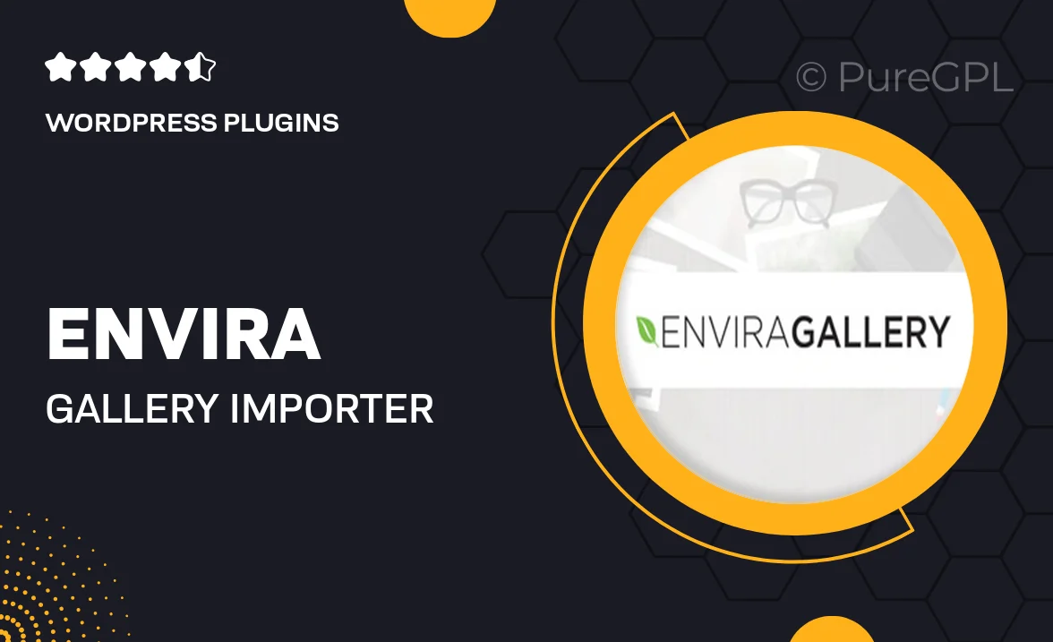 Envira gallery | Importer Addon