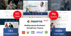 Finoptis – Multipurpose Business WordPress Theme