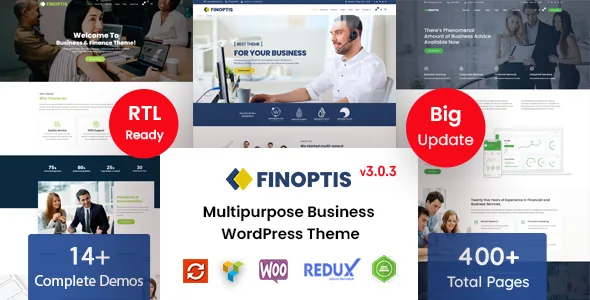 Finoptis – Multipurpose Business WordPress Theme