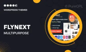 Flynext – Multipurpose Aviation WordPress Theme + RTL