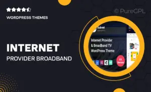 Internet Provider Broadband TV WordPress Theme | Internet Service – Subnet