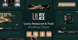 La.Revi – Luxury Restaurant WordPress Theme