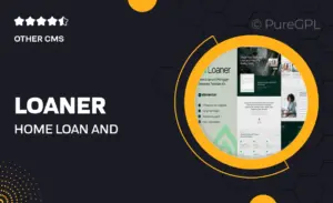 Loaner – Home Loan and Mortgage Elementor Template Kit