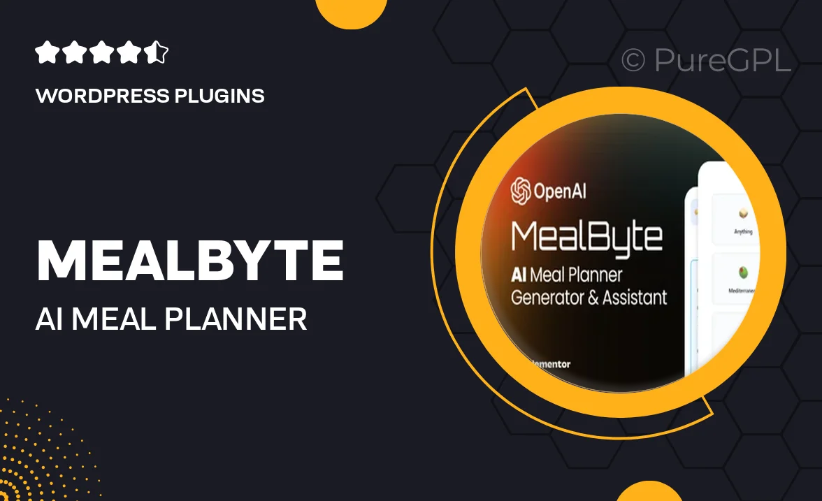 MealByte: AI Meal Planner Generator