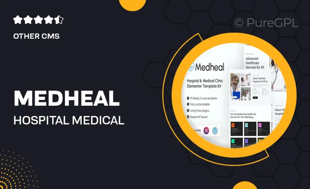 Medheal – Hospital & Medical Clinic Elementor Template Kit 22 Medheal – Hospital & Medical Clinic Elementor Template Kit