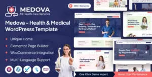 Medova – Health & Medical WordPress Theme