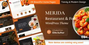 Merida – Restaurant & Food WordPress Theme