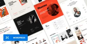 Moonex – Agency & Portfolio WordPress Theme