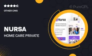 Nursa – Home Care & Private Nursing Services Elementor Template Kit