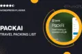PackAI – Travel Packing List Generator for WordPress