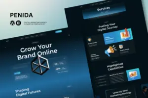 Penida – Digital Marketing Agency Elementor Template Kit