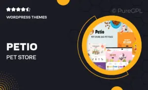 Petio – Pet Store WooCommerce WordPress Theme