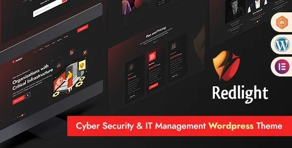 Redlight – Cyber Security & IT Management WordPress Theme