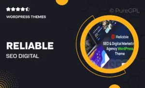Reliable – SEO & Digital Marketing Agency WordPress Theme