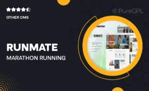 Runmate – Marathon Running Club & Sport Elementor Template Kit