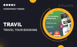 Travil – Travel & Tour Booking WordPress Theme