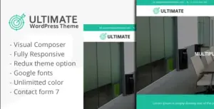 Ultimate – Responsive Multiple Purpose WordPress Theme