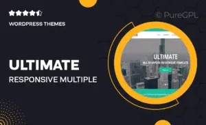 Ultimate – Responsive Multiple Purpose WordPress Theme