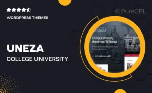 Uneza – College & University FSE WordPress Theme