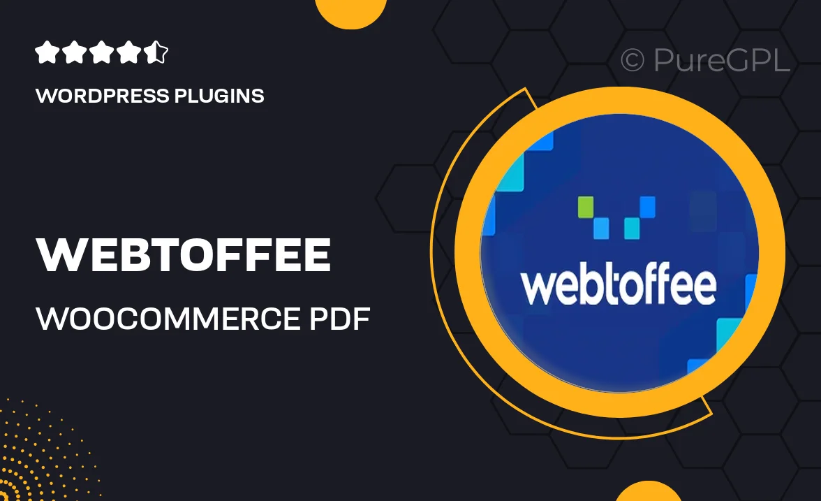 WebToffee | WooCommerce PDF Invoices, Packing Slips and Credit Notes (Pro)