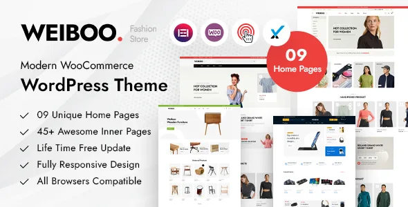 Weiboo – Multipurpose WooCommerce WordPress Theme