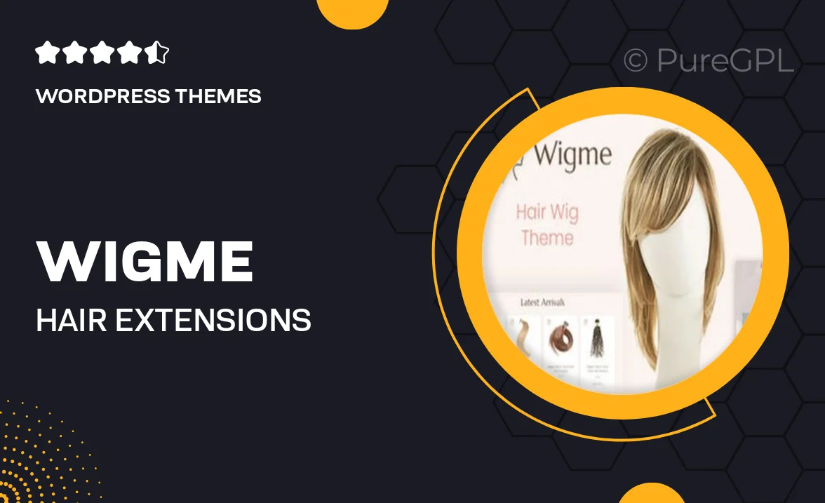 Wigme – Hair Extensions WooCommerce Shop