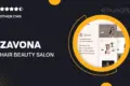 Zavona – Hair & Beauty Salon Elementor Template Kit
