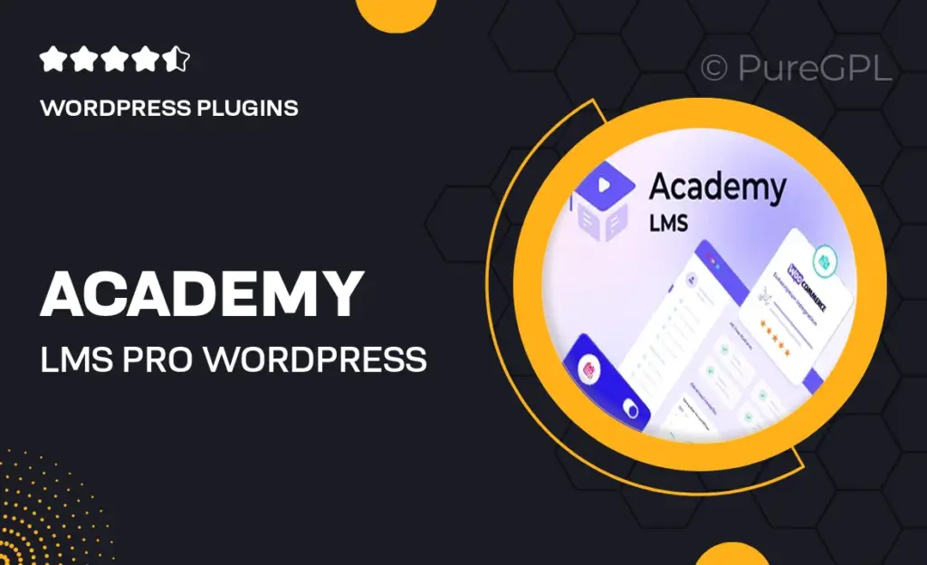 Academy LMS Pro – WordPress LMS Plugin for eLearning Solution