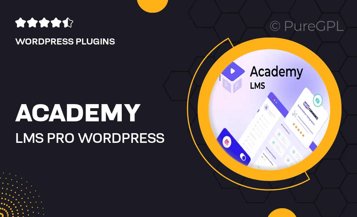 Academy LMS Pro – WordPress LMS Plugin for eLearning Solution