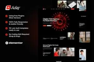 Adsy – Digital Agency Elementor Template Kit
