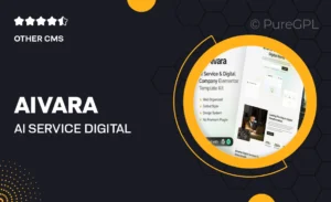 Aivara – AI Service & Digital Company Elementor Template Kit