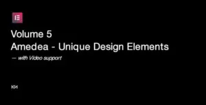 Amedea – Fresh Design Elements for Elementor