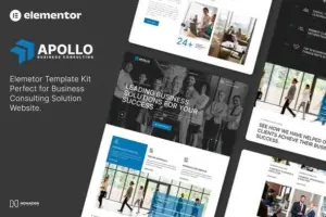 Apollo – Business Consulting Elementor Template Kit