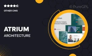 Atrium – Architecture Company Elementor Template Kit