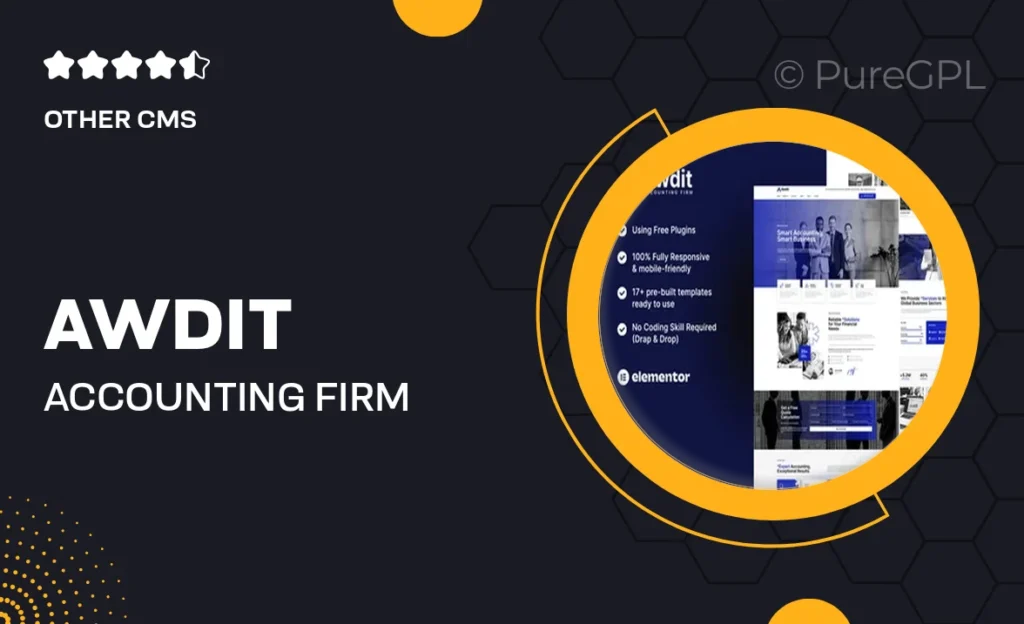 Awdit – Accounting Firm Elementor Template Kit 40 Awdit – Accounting Firm Elementor Template Kit