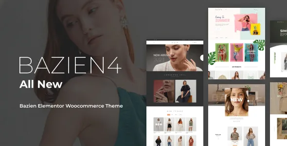 Bazien – Elementor WooCommerce Theme